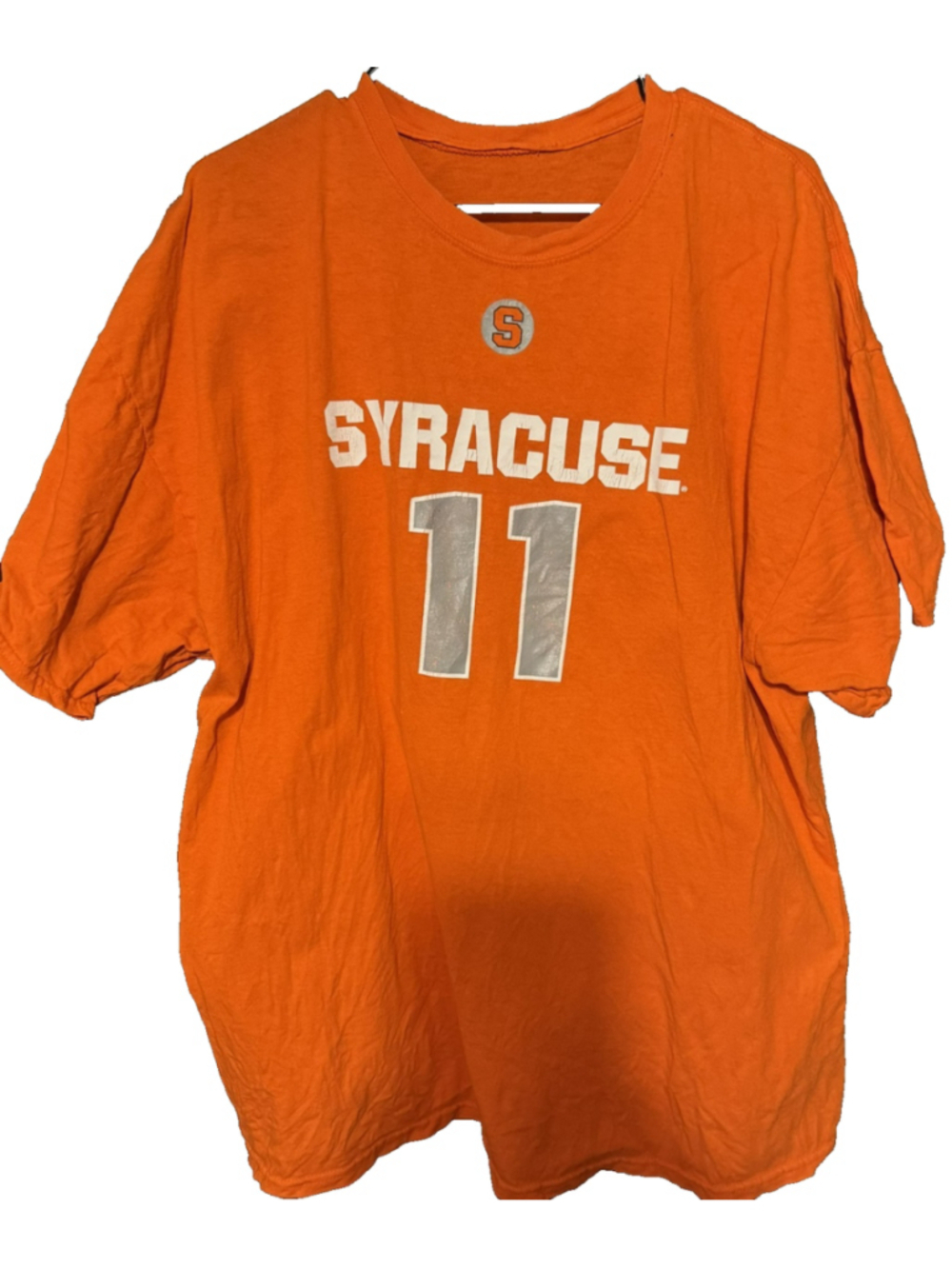 Syracuse Orangemen Short Sleeve T-Shirt Men's XXL (?) Orange